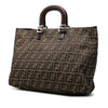 Fendi Large Zucca Canvas Twins Tote Secondhand