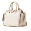 Saint Laurent Baby Canvas and Calfskin Monogram Downtown Cabas Satchel Secondhand
