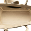 Saint Laurent Baby Canvas and Calfskin Monogram Downtown Cabas Satchel Secondhand