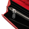Prada Saffiano Grommet Wallet On Chain Secondhand