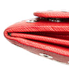 Prada Saffiano Grommet Wallet On Chain Secondhand