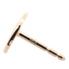 Hermès Very Small 18K Rose Gold Ex-Libris Earrings Secondhand
