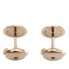 Hermès Very Small 18K Rose Gold Ex-Libris Earrings Secondhand