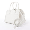Secondhand The Row Soft Margaux 10 Leather 2Way Handbag in White