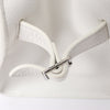 The Row Soft Margaux 10 Leather 2Way Handbag in White Secondhand