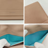 Tiffany & Co. wallet with shoulder strap in beige leather