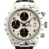 Tudor Prince Tiger Chrono 79280P SS Leather AT Watch with Silver Dial Secondhand