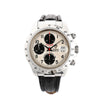 Secondhand Tudor Prince Tiger Chrono 79280P SS Leather AT Watch with Silver Dial