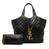 Saint Laurent Maxi Quilted Lambskin Icare Shopping Tote Secondhand