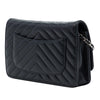 Chanel CC Chevron Lambskin Wallet On Chain Secondhand