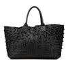 Bottega Veneta Limited Edition Large Lambskin Intreccio Knotted Cabat Tote Secondhand