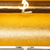 Saint Laurent Ribbed Acrylic and Lambskin Fringe Monogram Opium Box Bag Secondhand