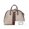 Gucci Medium GG Supreme Ophidia Web Satchel Secondhand