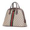 Gucci Medium GG Supreme Ophidia Web Satchel Secondhand