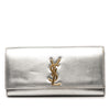 Saint Laurent Metallic Calfskin Cassandre Clutch Secondhand