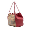 Secondhand Burberry Small Haymarket Check Coated Canvas Canterbury Tote