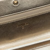 Chanel Bicolor Satin Diamond Stitch Wallet On Chain Secondhand