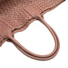 Bottega Veneta Medium Lambskin Intreccio Cabat Tote Secondhand