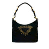 Prada Nylon Vela Grommet Shoulder Bag Secondhand