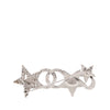 Chanel CC Brass and Strass Star and Moon Pin Brooch Secondhand