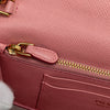 Prada Saffiano Lux Wallet on Chain Secondhand