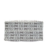 Celine Small All Over Logo Print Canvas Cuir Triomphe Cabas Thais Satchel Secondhand