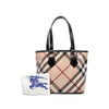 Burberry Supernova Check Coated Canvas Tote Secondhand