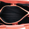 Burberry Medium Leather and House Check Canvas Banner Satchel Secondhand