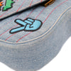 Louis Vuitton Limited Edition Denim Patches New Wave Chain MM Secondhand