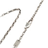 Gucci Sterling Silver G Plate Pendant Necklace Secondhand