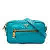 Prada Saffiano Trimmed Tessuto Camera Bag Secondhand