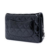 Chanel CC Quilted Patent Wallet On Chain Secondhand
