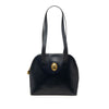 Dior Leather Logo Shoulder Bag Secondhand