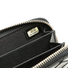 Chanel CC Quilted Calfskin Wild Stitch Zip Coin Purse Secondhand
