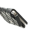 Chanel CC Quilted Calfskin Wild Stitch Zip Coin Purse Secondhand