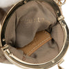 Secondhand Fendi Zucchino Canvas Kiss Lock Coin Purse