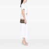 Saint Laurent Small Metallic Lizard Embossed Leather Monogram Sunset Crossbody Secondhand