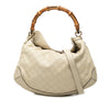 Gucci Guccissima Bamboo Peggy Satchel Secondhand