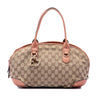 Gucci GG Canvas Heart Bit Satchel Secondhand