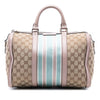 Secondhand Gucci Medium GG Canvas Web Joy Boston Bag