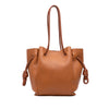 LOEWE Small Leather Flamenco Knot Tote Secondhand