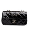 Chanel Extra Mini Rectangular Classic Patent Single Flap Secondhand