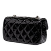 Chanel Extra Mini Rectangular Classic Patent Single Flap Secondhand