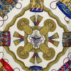 Hermès Les Tambours Silk Scarf 90 Secondhand