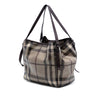 Burberry Small Smoke Check Coated Canvas Canterbury Tote Secondhand