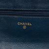 Chanel Quilted Patent and Goatskin CC Eyelet Wallet On Chain Secondhand