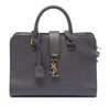 Saint Laurent Small Leather Monogram Cabas Satchel Secondhand