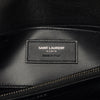 Saint Laurent Large Chevron Sheepskin Monogram College Bag Secondhand