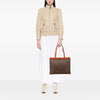 Celine Macadam Coated Canvas Tote Secondhand