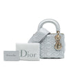 Dior Mini Metallic Calfskin Cannage Supple Lady Dior Secondhand